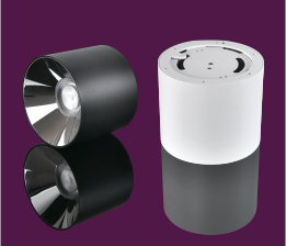 Kinxzo广兴洲防眩明装射灯筒灯 3-12 寸多光束角 LED 照明灯具