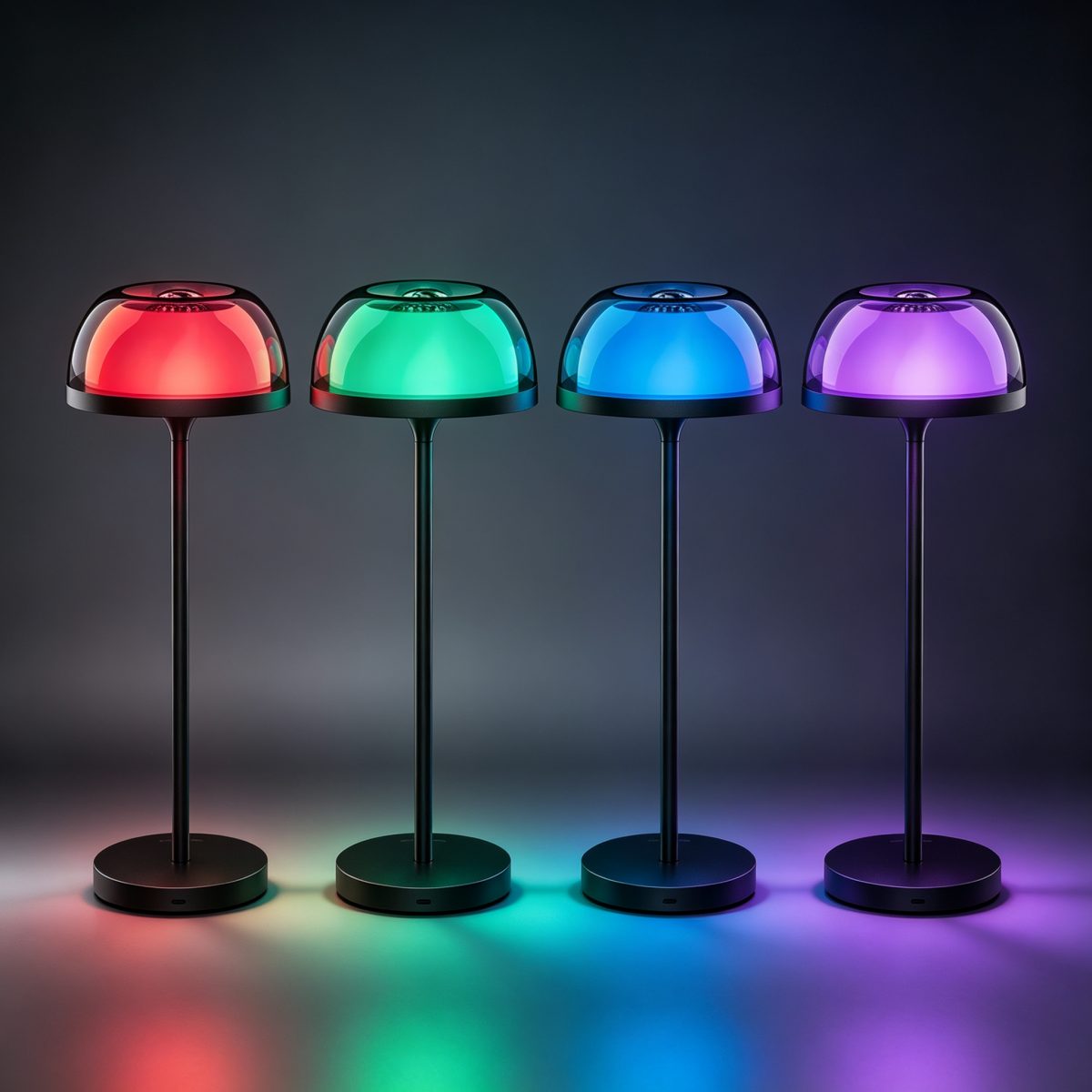 RGBIC Northern Lights LED Table Lamp Bedroom Smart Mood Light Remote WiFi Touch